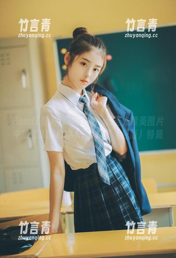 Bomi(普美)倾情呈现：无圣光精美图片中的《BLUECAKE》背影（红版）特辑