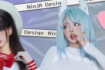 阿寨寨ninja少女写真艺术套图，免费下载领略青春的梦幻与现实！
